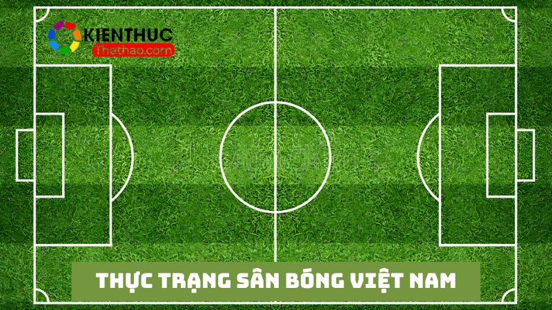 Thực trạng kích thước sân bóng đá 11 người tại Việt Nam