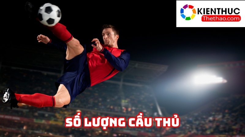 Số lượng cầu thủ ra sân